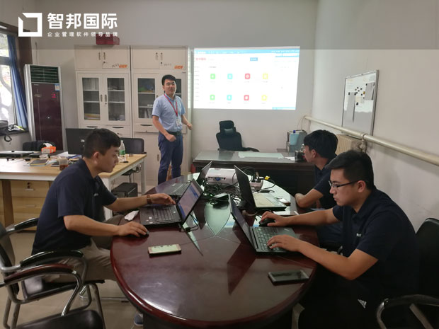 易盛通达工程设备（北京）有限公司智邦国际进销存系统实施现场