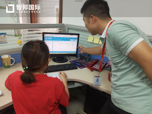 义乌市佐翔食品有限公司智邦国际ERP系统实施现场