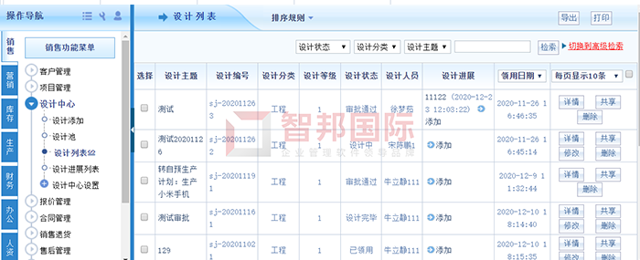 v鑫运达成功签约智邦国际ERP系统，实现设计环节集中管控